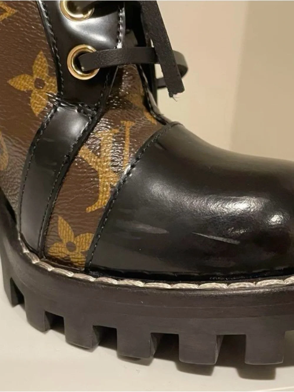 Louis Vuitton Star Trail Monogram Ankle Boots Size 37